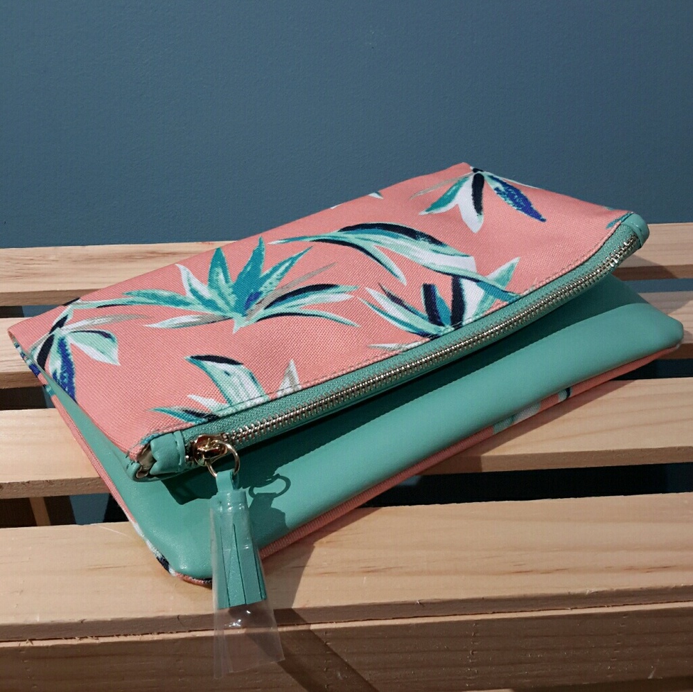 Rachel Pally Reversible, fold clutch